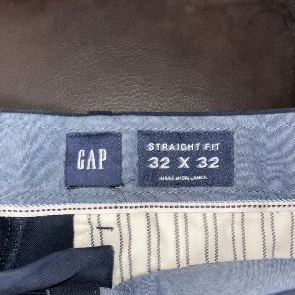 GAP Men's Dark Navy Chinos NWT SZ 32x32 - Picture 6 of 6